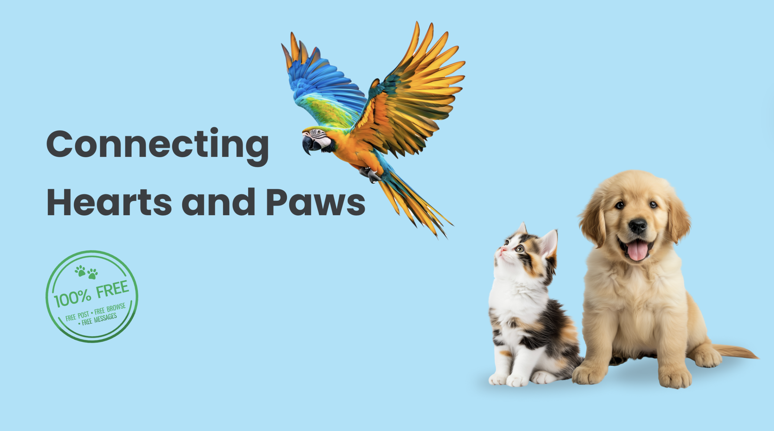 Pet4Me pet adoption and community marketplace