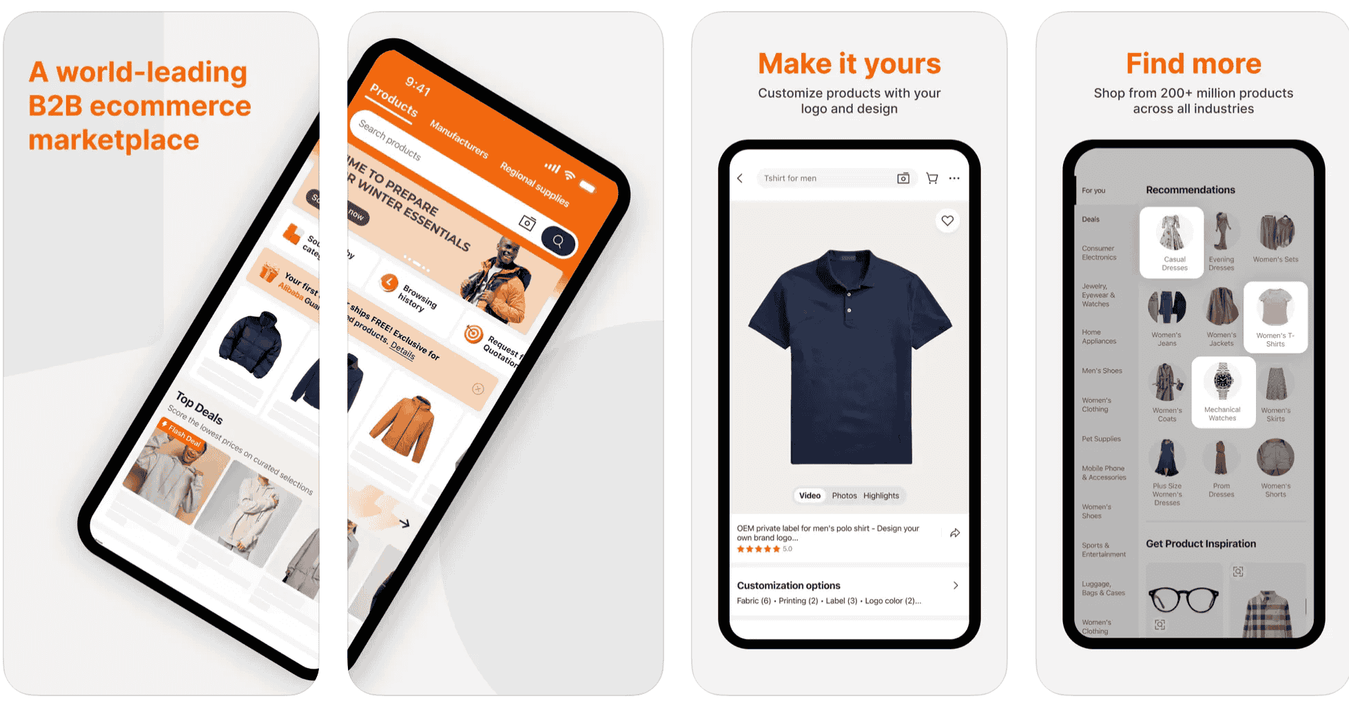 enterprise application for e-commerce